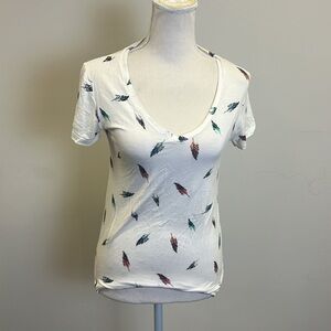 Mudd Everyday Tee in Cream